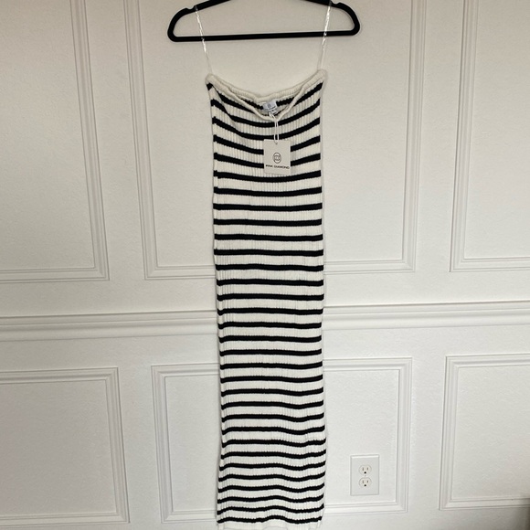 Showpo Stripe Knit Dress - Picture 3 of 6